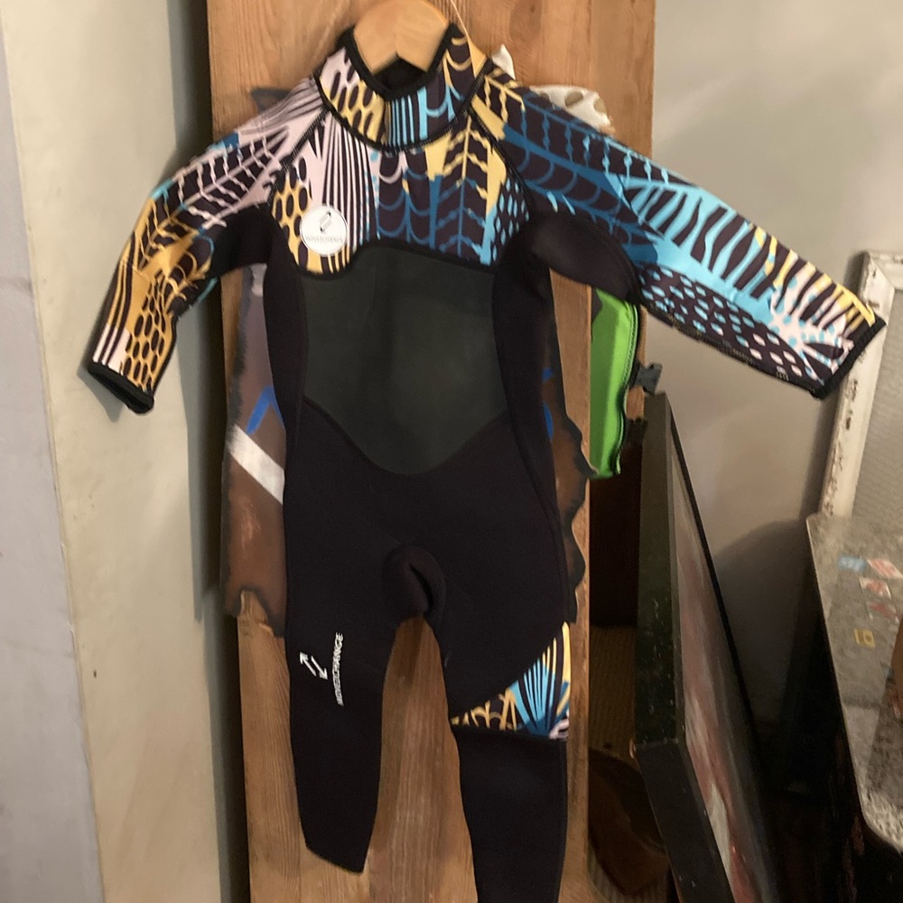 Kids Colorful Patterned Wetsuit